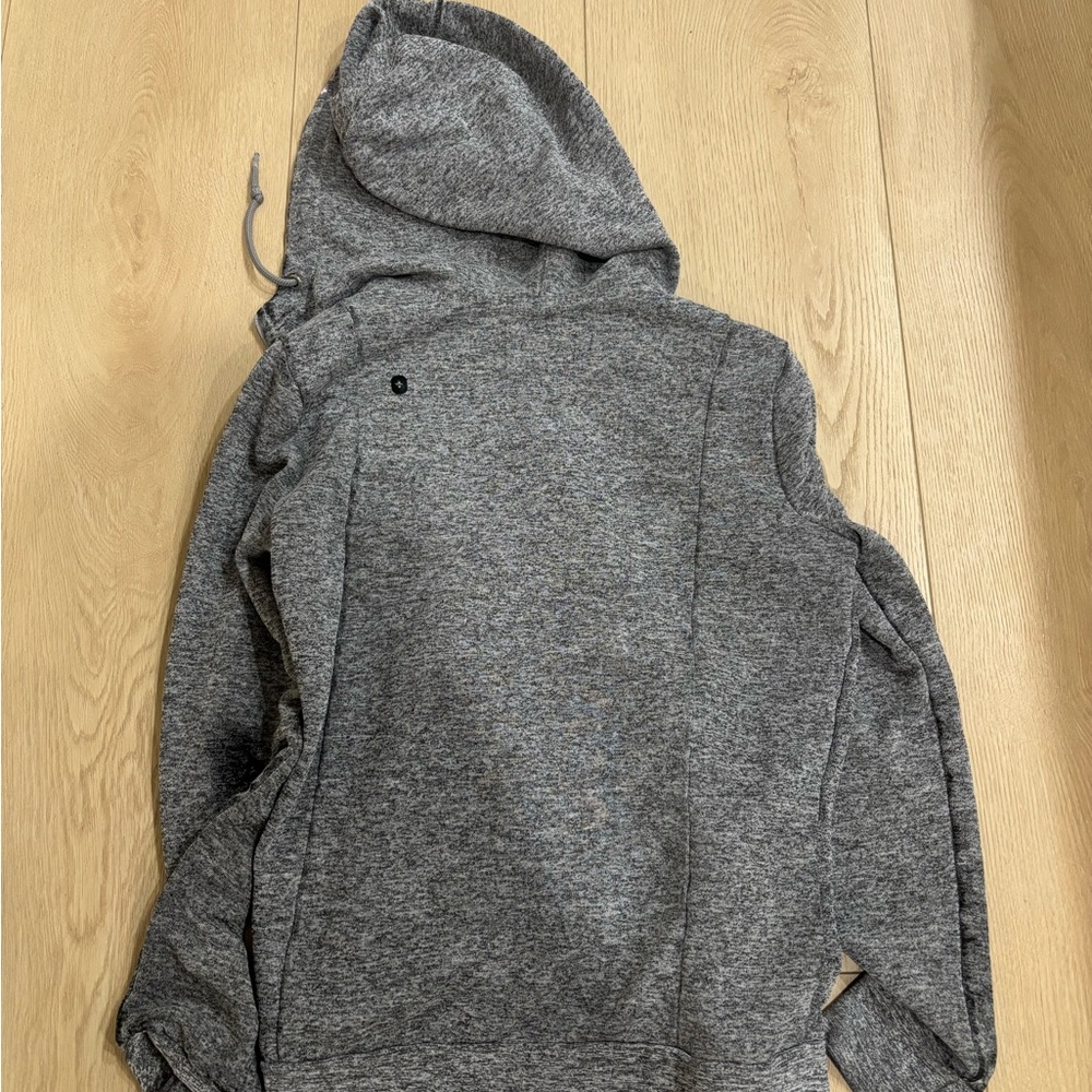 Figs Light Gray Knit Hoodie - Picture 2 of 6